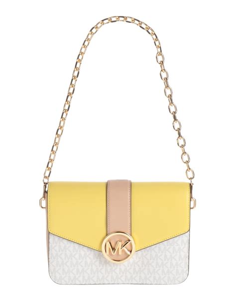 michael kors sport danica camera bag yellow|Women's Yellow Designer Handbags .